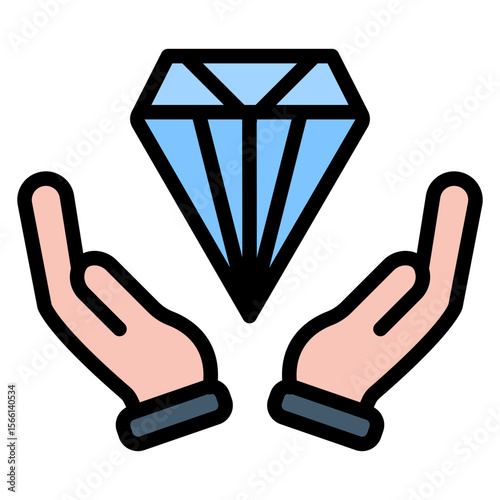 Luxury icon vector image. Can be used for Lifestyles.