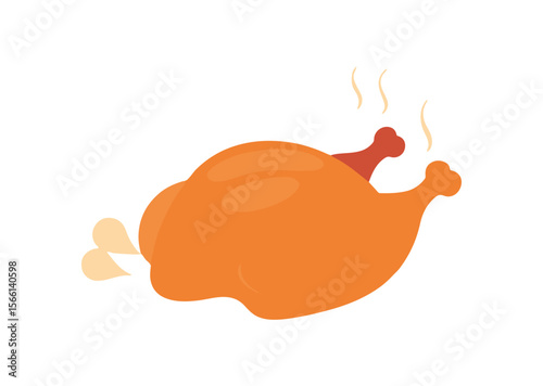 Barbecue chicken Vector, Barbecue chicken Icon