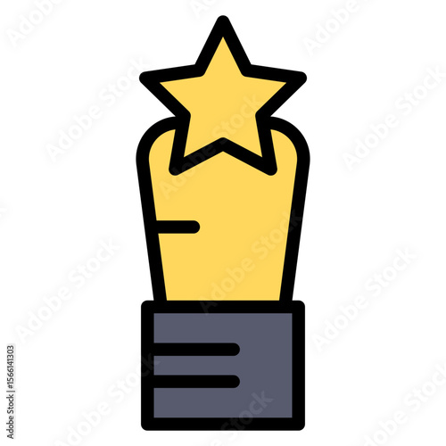 Film Festival icon vector image. Can be used for Filmmaking.