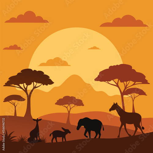 wild animals 