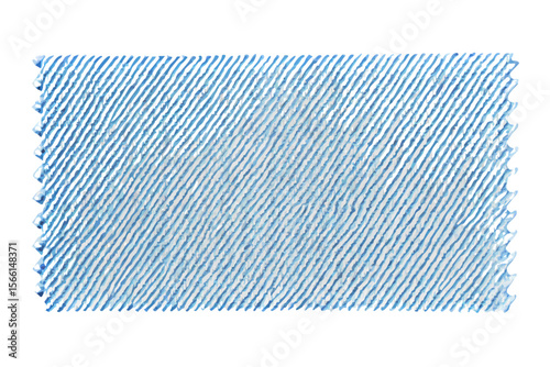 Explore blue denim fabric texture with diagonal lines and textile pattern design