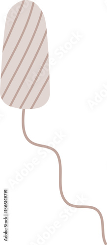 Menstrual Tampon Illustration