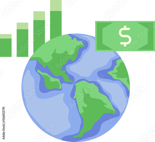 Global Money Illustration