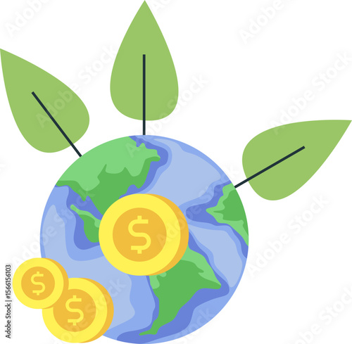 Green Economy Illustration