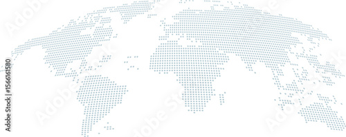 Map Of  World Isolated On transparent Background