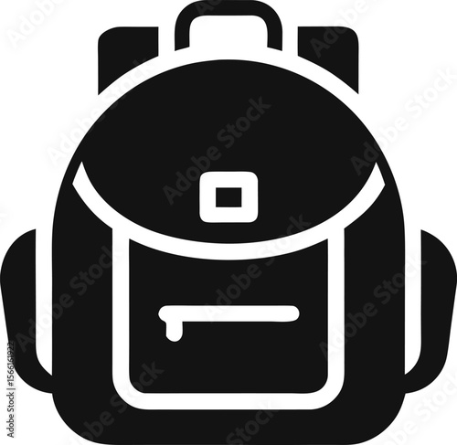 Student Rucksack Monochrome Graphic