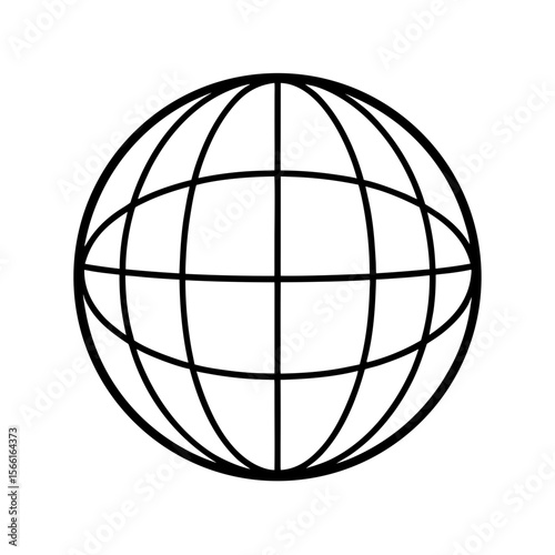 globe icon vector illustration