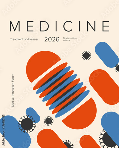 Medical treatment poster, banner