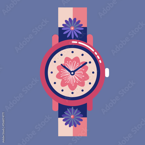 vintage clock vector