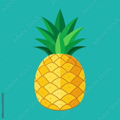 illustration of pineapple