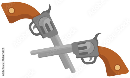 Wild West Vector Icon Set