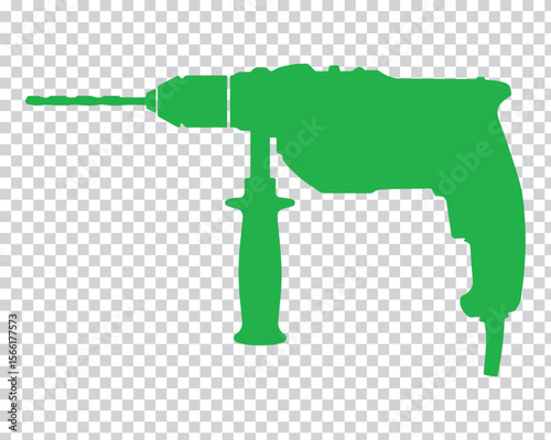 Green power drill tool power tool equipment