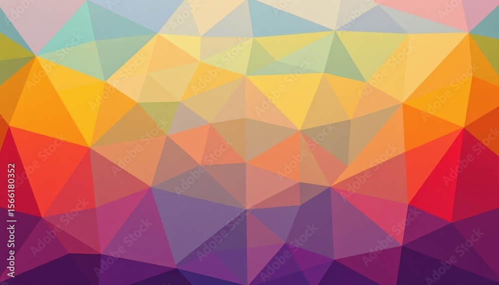 Obraz premium an geometric lgbt pride background with subtle rainbow hues, allowing vertical text space, for formal invitations.