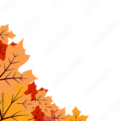 Autumn Leaf Corner
