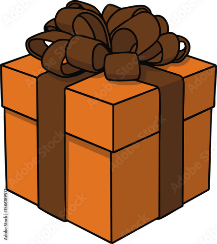 gift box isolated on white