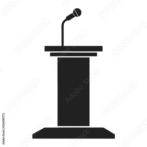 microphone isolated on white