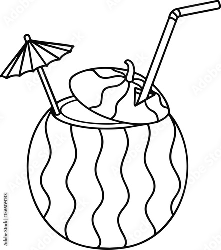 illustration of a glass of juice