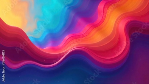 Vibrant Abstract Shapes Morphing Seamless Loop Animation Energetic Color Shifting Background for Presentations and Motion Graphics