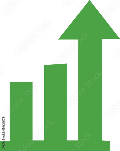 green arrow up