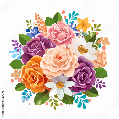 The world of flowers 