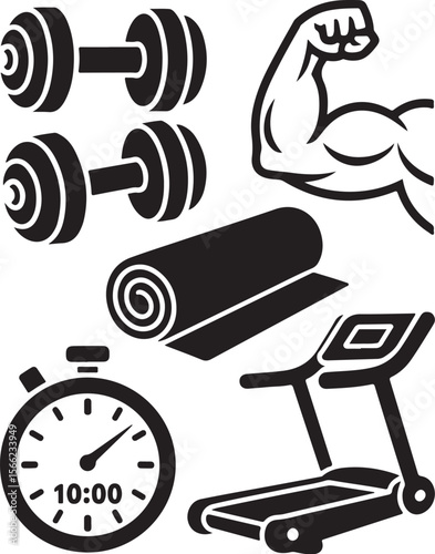 Health & Gym Icons Pack

