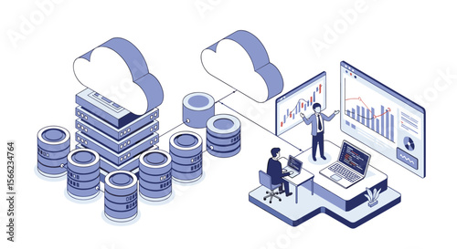Visualizing the Power of Cloud Computing and Big Data Analytics for Business Growth and Informed Decision Making