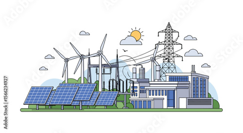 Sustainable Energy Generation and Modern Building Integration for a Greener Future and Eco-Friendly Living