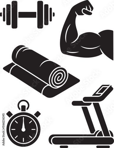 Gym Workout Icon Pack


