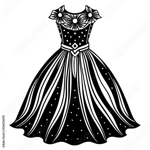 elegant woman dress