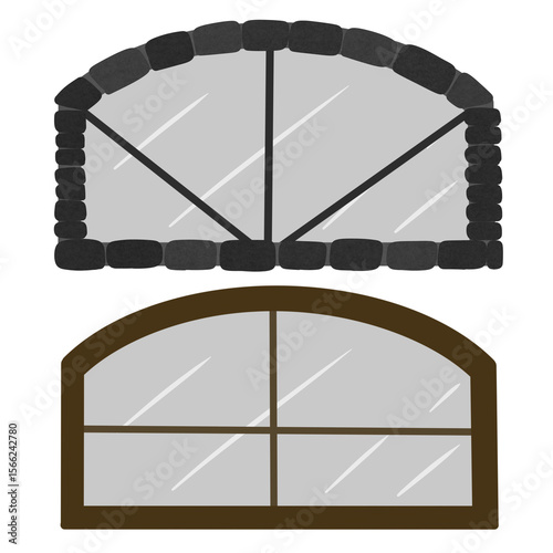 Vintage  windows 