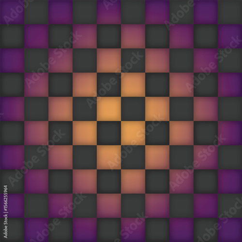 Abstract checkered pattern. Seamless background.
