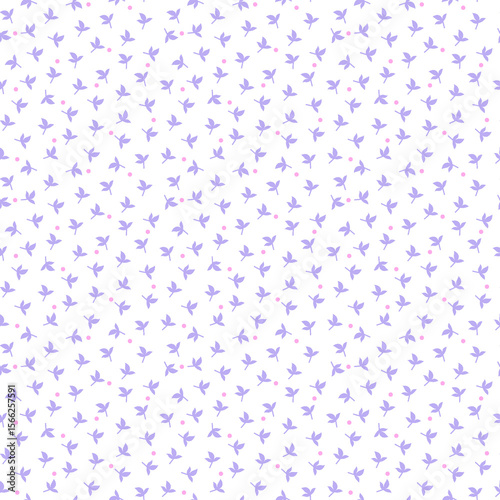 seamless allover leaves pattern print design