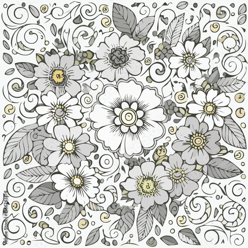 a classic and stylish flower patterns 