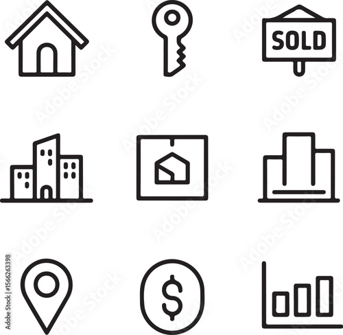 Sold Sign Vector Pack

