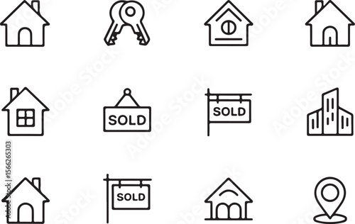 Real Estate Icon Pack


