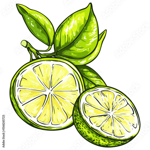 green lemon, fruit, food, vector, transparent background, lemon, fresh, healthy, vitamin, juice, juicy, lime, freshness, organic, sour, nature, green, ripe, diet