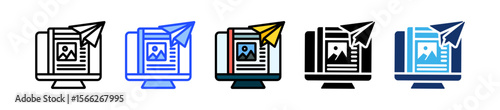 Publishing Icon Collection With Multiple Styles