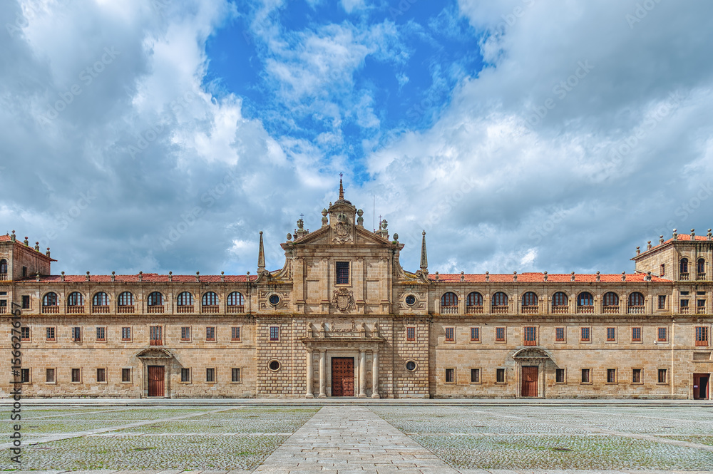 Obraz premium Monforte de Lemos is a city and municipality located in the south of the province of Lugo, in the autonomous community of Galicia.