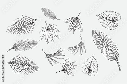 Vibrant and colorful floral illustration featuring a single detailed flower design with a variety of petals and leaves perfect for decorative or artistic applications