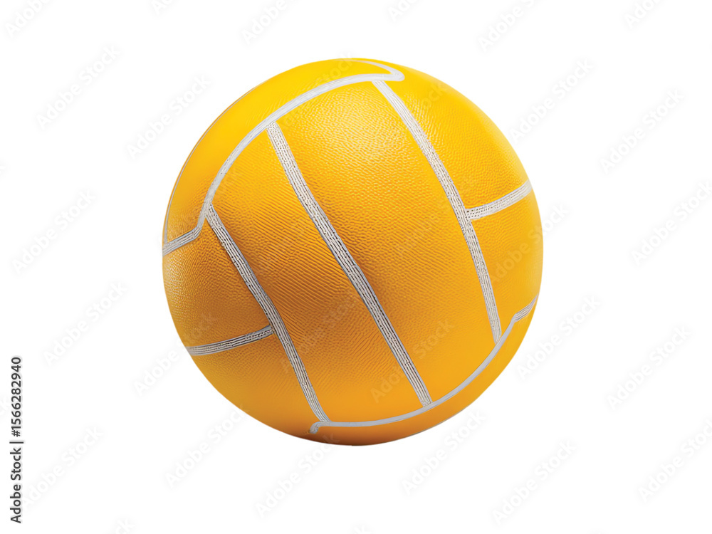 Obraz premium Volleyball isolated on transparent background