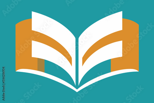 A Simple Open Book Shape For A Clean And Minimalist Education Or Reading Themed Icon