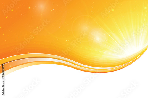 Golden wave backdrop glows with warmth, a bright gradient design perfect for adding a sunny feeling to any creative project.