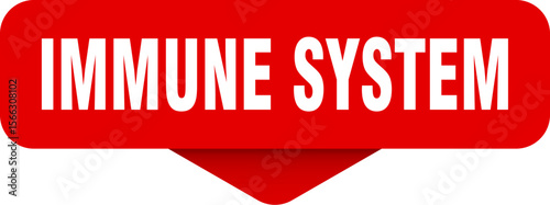 immune system sticker. immune system sign on transparent background