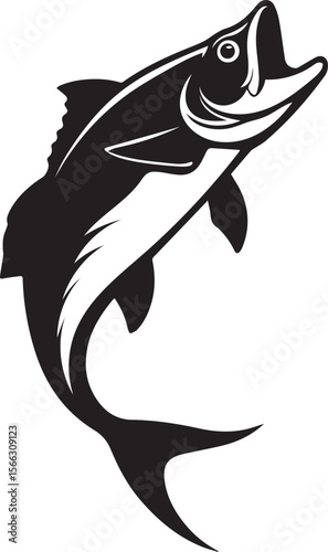 fish silhoutte vector