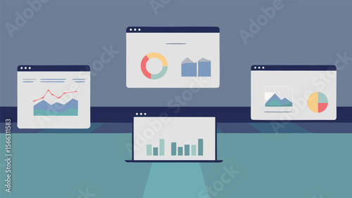 business infographics vector illustration