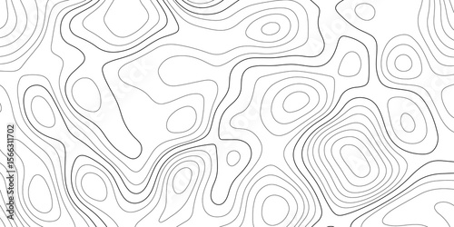 Topographic map background geographic line map with elevation assignments. Abstract line of the topographic map. Topographic map lines, contour background. Geographic abstract grid.