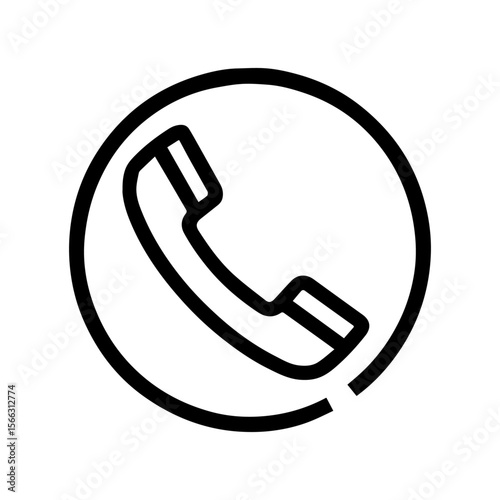 call phone  icon vector