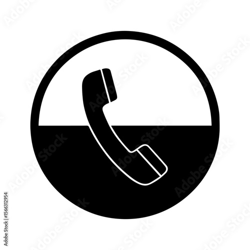 call phone  icon vector