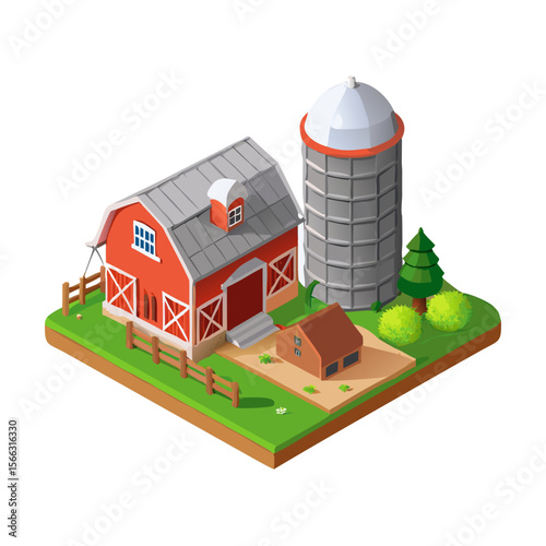 construction site with a building