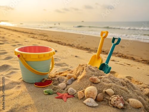 bucket and spade